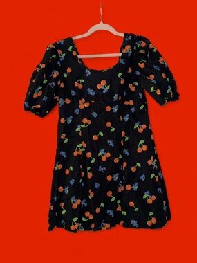 Collusion fruit mini dress